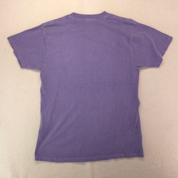 Jimi Hendrix Band Crew Neck Short Sleeve Graphic Shirt Mens Size Small S Purple - Picture 9 of 9